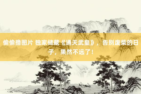 偷偷撸图片 独家储藏《通天武皇》,告别废柴的日子,果然不远了!