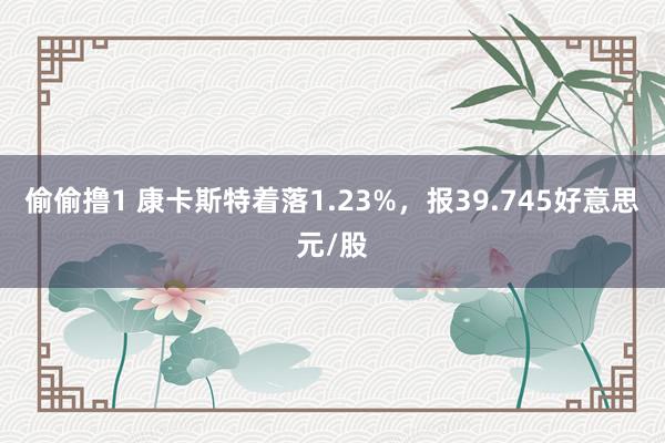 偷偷撸1 康卡斯特着落1.23%，报39.745好意思元/股