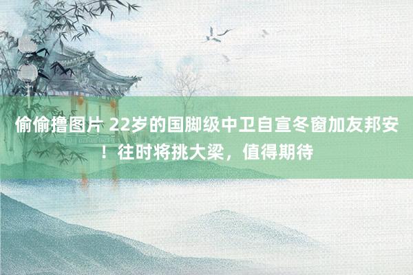 偷偷撸图片 22岁的国脚级中卫自宣冬窗加友邦安！往时将挑大梁，值得期待